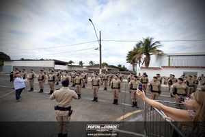 Passos celebra a formatura de 65 novos soldados da PMMG