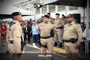 Passos celebra a formatura de 65 novos soldados da PMMG