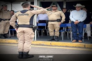 Passos celebra a formatura de 65 novos soldados da PMMG