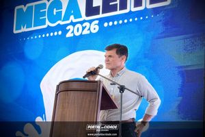 Cerim&ocirc;nia de abertura da Megaleite 2026