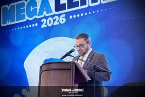 Cerim&ocirc;nia de abertura da Megaleite 2026