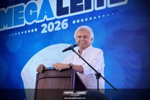 Cerim&ocirc;nia de abertura da Megaleite 2026