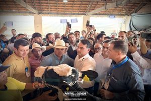 Cerim&ocirc;nia de abertura da Megaleite 2026
