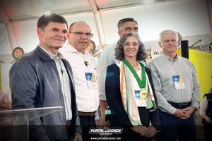 Cerim&ocirc;nia de abertura da Megaleite 2026