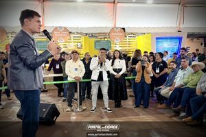 Cerim&ocirc;nia de abertura da Megaleite 2026