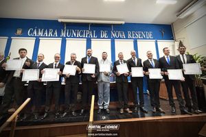 Diploma&ccedil;&atilde;o dos eleitos: Nova Resende, Bom Jesus da Penha e Monte Belo