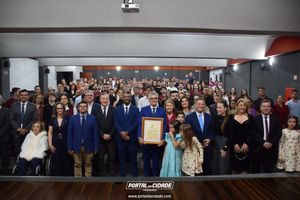 T&iacute;tulo de Cidad&atilde;o Honor&aacute;rio do Adv. Edmar Jos&eacute; Chagas