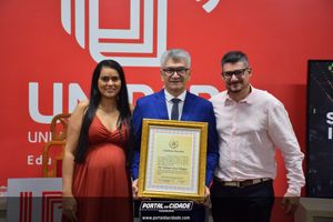 T&iacute;tulo de Cidad&atilde;o Honor&aacute;rio do Adv. Edmar Jos&eacute; Chagas