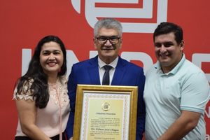 T&iacute;tulo de Cidad&atilde;o Honor&aacute;rio do Adv. Edmar Jos&eacute; Chagas