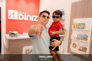 Inaugura&ccedil;&atilde;o &Oacute;ticas Diniz Pen&aacute;polis 