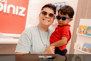 Inaugura&ccedil;&atilde;o &Oacute;ticas Diniz Pen&aacute;polis 