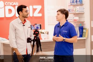 Inaugura&ccedil;&atilde;o &Oacute;ticas Diniz Pen&aacute;polis 