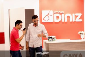 Inaugura&ccedil;&atilde;o &Oacute;ticas Diniz Pen&aacute;polis 