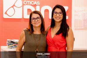 Inaugura&ccedil;&atilde;o &Oacute;ticas Diniz Pen&aacute;polis 