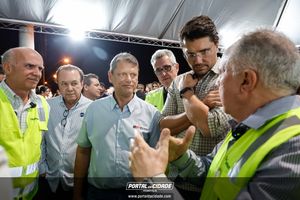 Entrega da duplica&ccedil;&atilde;o da rodovia de acesso a Pen&aacute;polis (SPA 486/300)