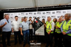 Entrega da duplica&ccedil;&atilde;o da rodovia de acesso a Pen&aacute;polis (SPA 486/300)