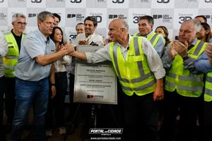 Entrega da duplica&ccedil;&atilde;o da rodovia de acesso a Pen&aacute;polis (SPA 486/300)