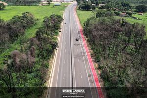 Entrega da duplica&ccedil;&atilde;o da rodovia de acesso a Pen&aacute;polis (SPA 486/300)