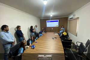 Apresenta&ccedil;&atilde;o de projeto de rob&oacute;tica para a Norplan