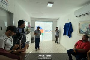 Cerim&ocirc;nia de inaugura&ccedil;&atilde;o da Policl&iacute;nica da Funepe
