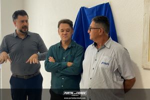 Cerim&ocirc;nia de inaugura&ccedil;&atilde;o da Policl&iacute;nica da Funepe