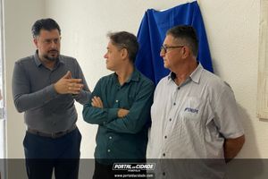 Cerim&ocirc;nia de inaugura&ccedil;&atilde;o da Policl&iacute;nica da Funepe
