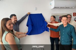 Cerim&ocirc;nia de inaugura&ccedil;&atilde;o da Policl&iacute;nica da Funepe