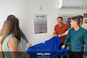 Cerim&ocirc;nia de inaugura&ccedil;&atilde;o da Policl&iacute;nica da Funepe