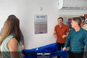Cerim&ocirc;nia de inaugura&ccedil;&atilde;o da Policl&iacute;nica da Funepe