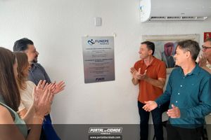 Cerim&ocirc;nia de inaugura&ccedil;&atilde;o da Policl&iacute;nica da Funepe