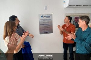 Cerim&ocirc;nia de inaugura&ccedil;&atilde;o da Policl&iacute;nica da Funepe