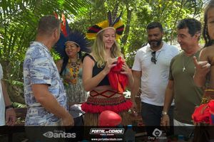 Cerim&ocirc;nia de Nomea&ccedil;&atilde;o de Henner Janzen como embaixador de Santa Cruz Cabr&aacute;lia 