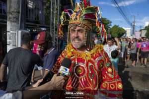 Desfile do Bloco Pirarucu do Madeira 