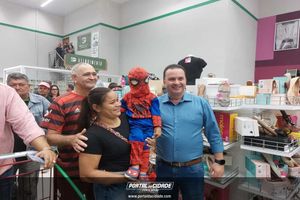Inaugura&ccedil;&atilde;o Supermercado Irm&atilde;os Gon&ccedil;alves da Avenida Mamor&eacute;