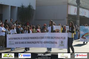 DESFILE C&Iacute;VICO &ndash; 132 ANOS DE RIO DAS PEDRAS