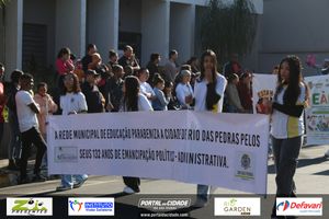 DESFILE C&Iacute;VICO &ndash; 132 ANOS DE RIO DAS PEDRAS