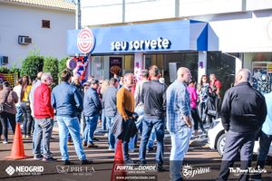 Inaugura&ccedil;&atilde;o do Chiquinho Sorvetes