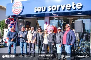 Inaugura&ccedil;&atilde;o do Chiquinho Sorvetes