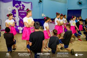 Agosto Lil&aacute;s - CRAS SMG