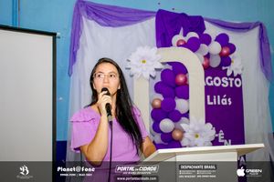 Agosto Lil&aacute;s - CRAS SMG