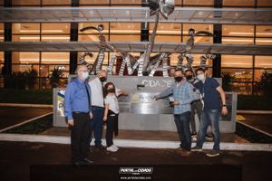Inaugura&ccedil;&atilde;o do monumento "Sumar&eacute; Cidade Orqu&iacute;dea"