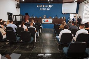 OAB Sumar&eacute; realiza a 1&ordf; entrega do ano das carteiras aos novos Advogados