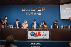 OAB Sumar&eacute; realiza a 1&ordf; entrega do ano das carteiras aos novos Advogados