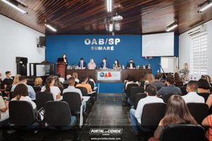 OAB Sumar&eacute; realiza a 1&ordf; entrega do ano das carteiras aos novos Advogados