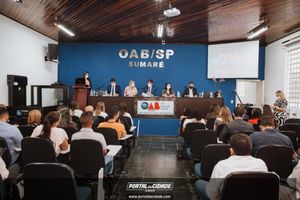 OAB Sumar&eacute; realiza a 1&ordf; entrega do ano das carteiras aos novos Advogados