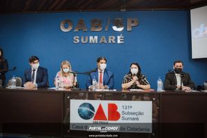OAB Sumar&eacute; realiza a 1&ordf; entrega do ano das carteiras aos novos Advogados
