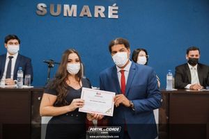 OAB Sumar&eacute; realiza a 1&ordf; entrega do ano das carteiras aos novos Advogados