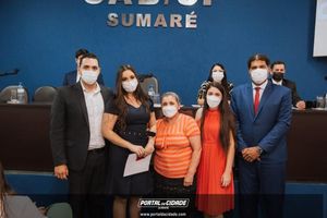OAB Sumar&eacute; realiza a 1&ordf; entrega do ano das carteiras aos novos Advogados