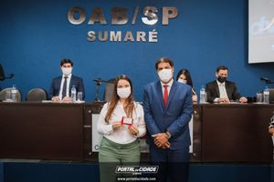 OAB Sumar&eacute; realiza a 1&ordf; entrega do ano das carteiras aos novos Advogados