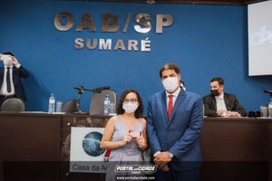 OAB Sumar&eacute; realiza a 1&ordf; entrega do ano das carteiras aos novos Advogados